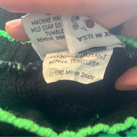 Vintage 1990 youth teenage mutant ninja turtle sweater - Picture 6 of 6
